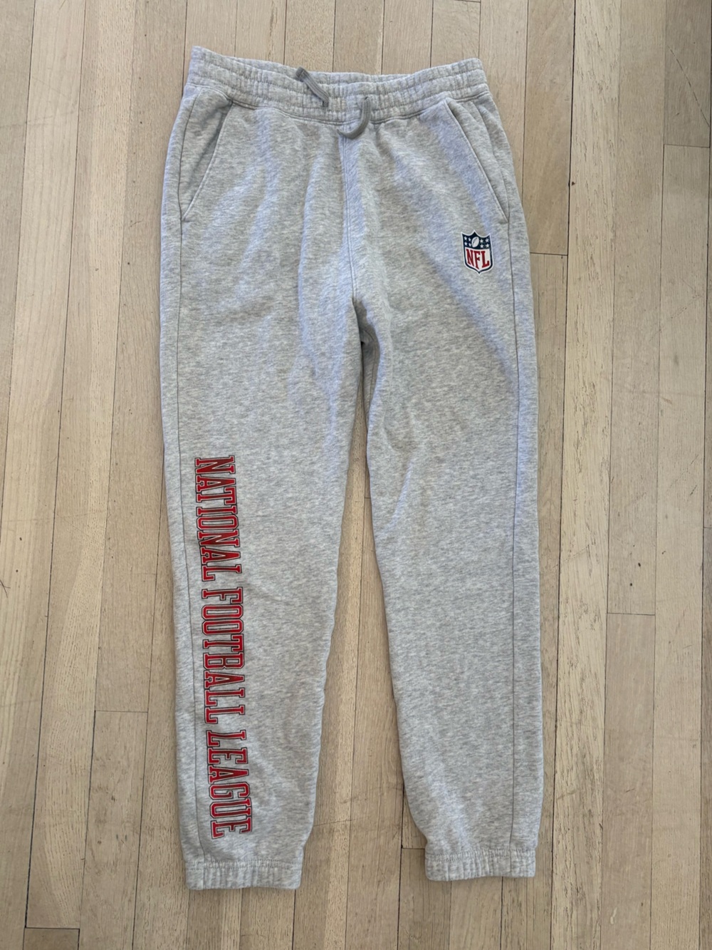 NFL Grey Sweat Joggers with Red Lettering